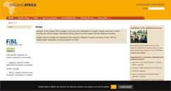 Desktop Screenshot of organic-africa.net